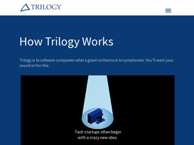 'trilogy.com' screenshot