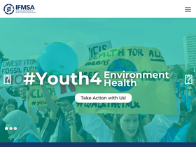 'ifmsa.org' screenshot