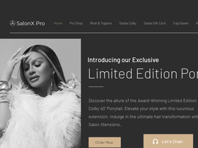 Salon Xtensions, LLC website screenshot