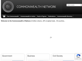 'commonwealthofnations.org' screenshot