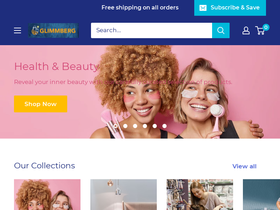 glimmberg.com homepage screenshot