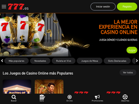 'casino777.es' screenshot