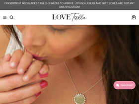 lovetalla.com homepage screenshot