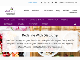 'dietburrp.com' screenshot