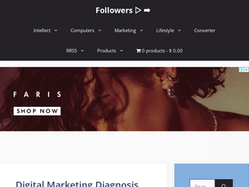 'seguidores.online' screenshot