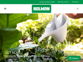 'holmanindustries.com.au' screenshot
