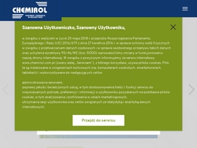'chemirol.com.pl' screenshot