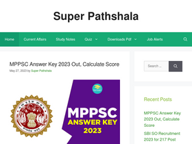 'superpathshala.com' screenshot