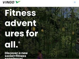 'vingo.fit' screenshot