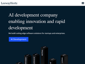'leewayhertz.com' screenshot