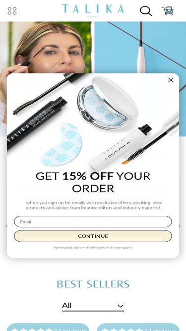 talikacosmetics.com