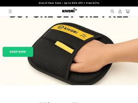 Kivoripetstore website screenshot