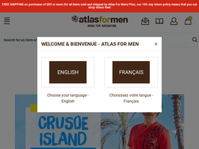 'atlasformen.ca' screenshot