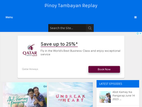 'piinoytambayan.su' screenshot