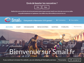 'smail.fr' screenshot