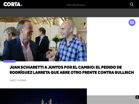 'corta.com' screenshot