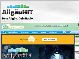 'allgaeuhit.de' screenshot