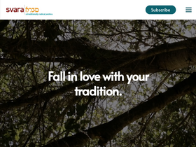 'svara.org' screenshot