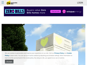 'constructionnews.co.uk' screenshot