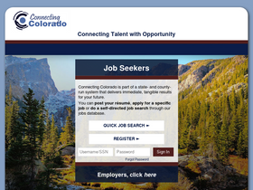 'connectingcolorado.com' screenshot