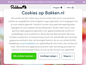 'bakken.nl' screenshot