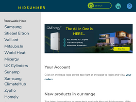 'midsummerwholesale.co.uk' screenshot