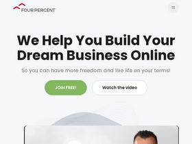 'fourpercent.com' screenshot