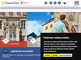 'kutnahora.cz' screenshot