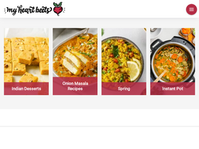 'myheartbeets.com' screenshot