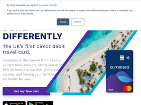 'currensea.com' screenshot