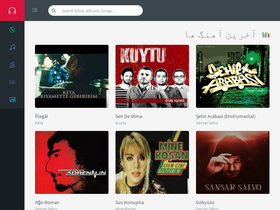 'zaminmusic.com' screenshot