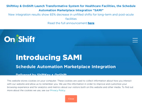 'onshift.com' screenshot