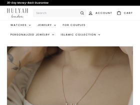 Hulyah homepage screenshot