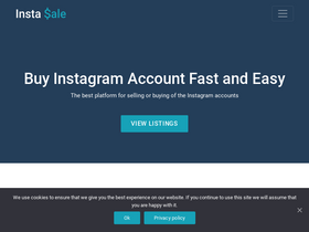 'insta-sale.com' screenshot