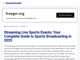 'freeget.org' screenshot