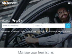 'superpages.com' screenshot