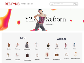 'redfynd.com' screenshot