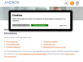 'andros.nl' screenshot