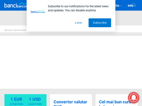 'bancibancomate.ro' screenshot