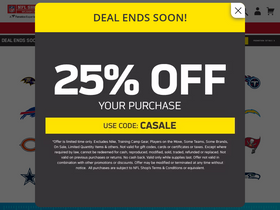 'nflshop.ca' screenshot