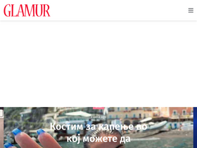 'glamur.mk' screenshot