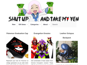 'shutupandtakemyyen.com' screenshot