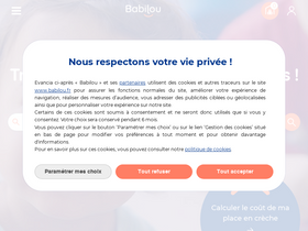 'babilou.fr' screenshot