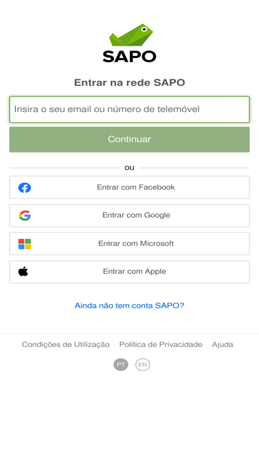 login.sapo.pt