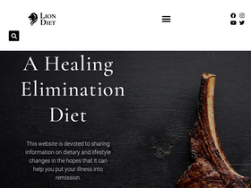 'liondiet.com' screenshot