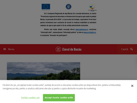 'ziaruldebacau.ro' screenshot
