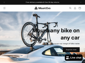 mountevo.com homepage screenshot