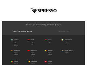 'buynespresso.com' screenshot