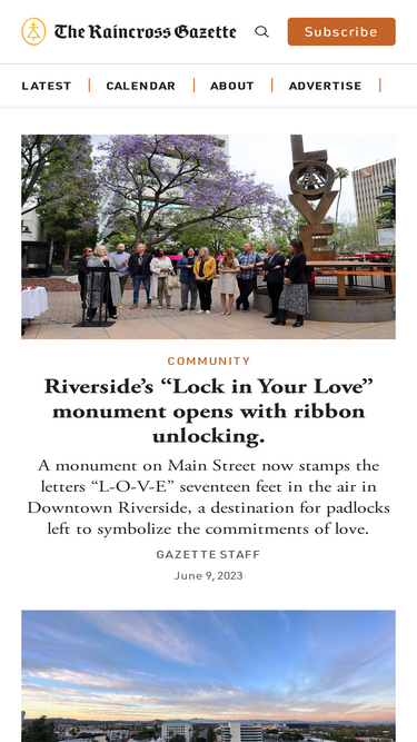 raincrossgazette.com