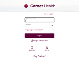 mychart.garnethealth.org
